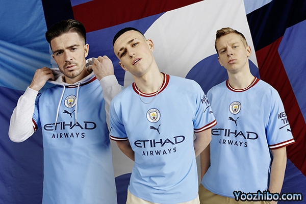 2022-23赛季<a href=/zuqiu360zb/mancheng/ target=_blank class=infotextkey>曼城</a>主场球衣一览