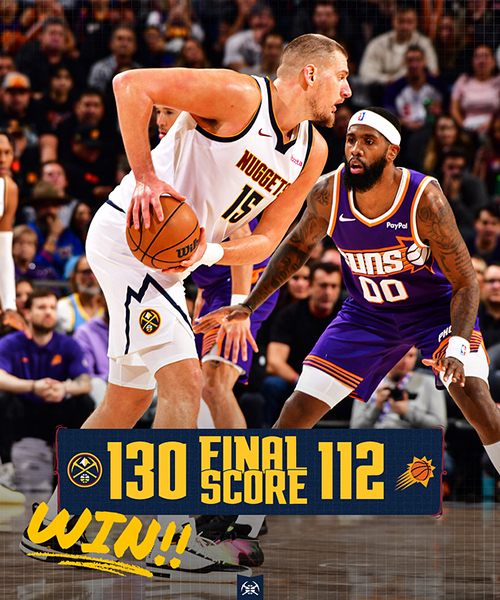 11月30日 NBA常规赛 掘金vs太阳 全场录像及集锦