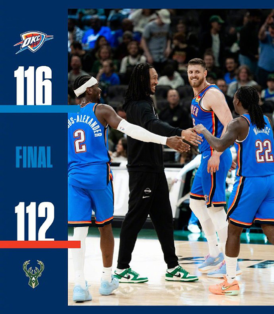 10月15日 NBA季前赛 雷霆vs雄鹿 全场录像及集锦