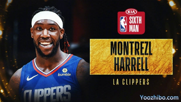 NBA最佳第六人<a href=/lanqiu360zb/clippers/ target=_blank class=infotextkey>快船</a>前锋哈雷尔当选