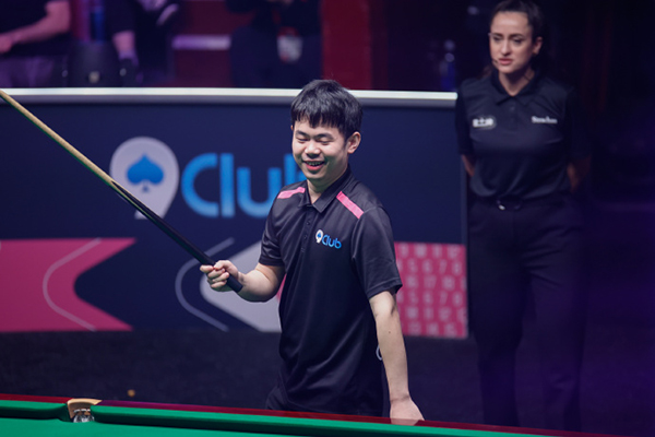 袁思俊4-1轻取本-沃拉斯顿，两杆50+强势晋级32强